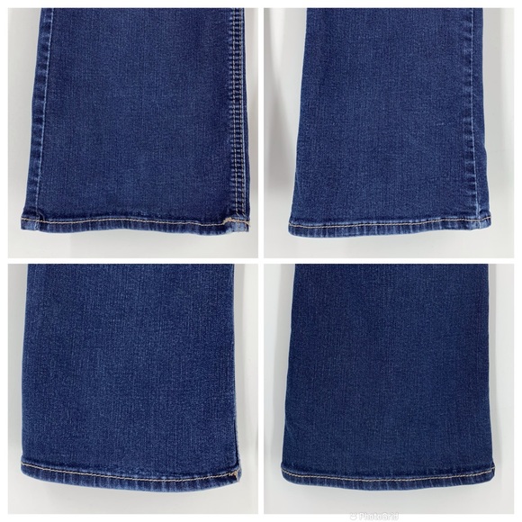 Silver Jeans Co. Suki Slim Bootcut Indigo Blue Jeans, W31/L33 - Picture 10 of 16